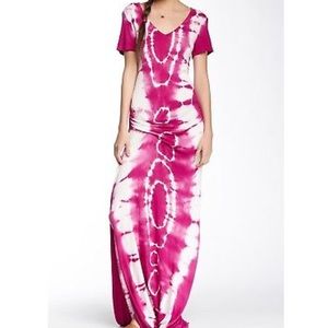 Young Fabulous & Broke Bentley Berry Boa Maxi